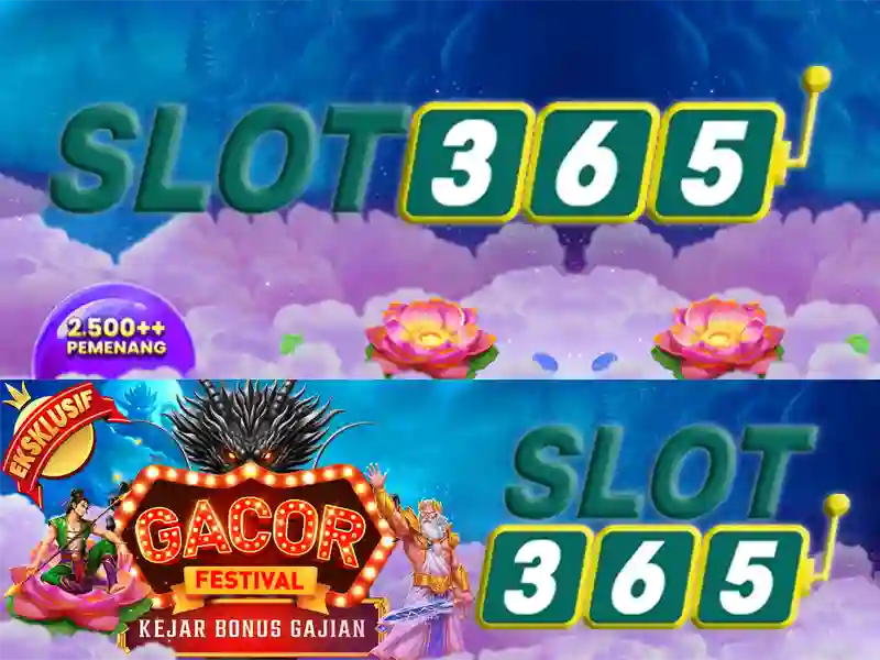 Giao diện trang chủ Slot365 casino hiện đại và bắt mắt