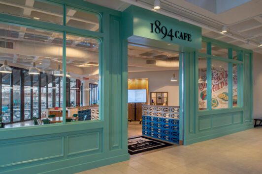 The entrance to 1894 Café at St. Louis Union Station.