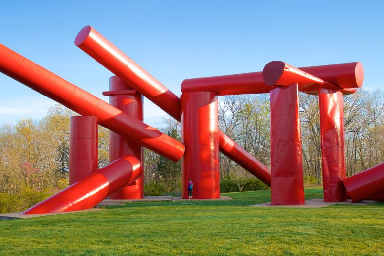 At Laumeier Sculpture Park, you can enjoy more than 60 sculptures al fresco.