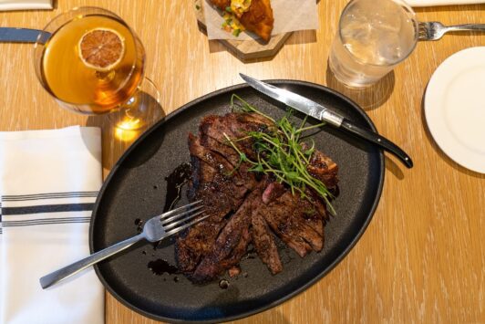 Clark & Bourbon has some of the best steaks in St. Louis.