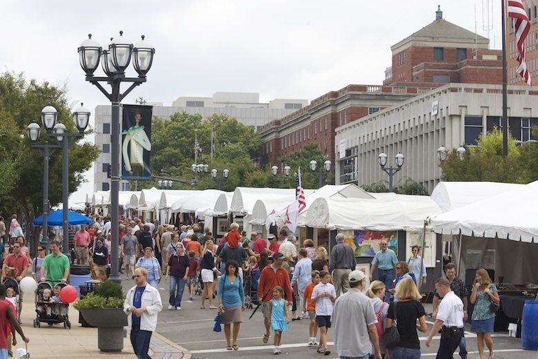 Saint Louis Art Fair in Clayton, Missouri