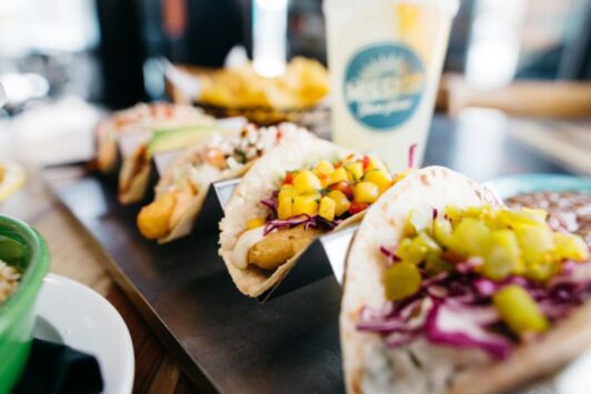 Mission Taco Joint serves street tacos with a side of West Coast vibes.