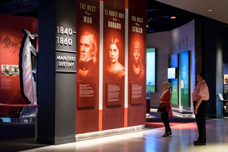 The Museum at the Gateway Arch features six interactive galleries.