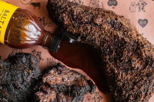 Salt + Smoke serves saucy St. Louis barbecue.