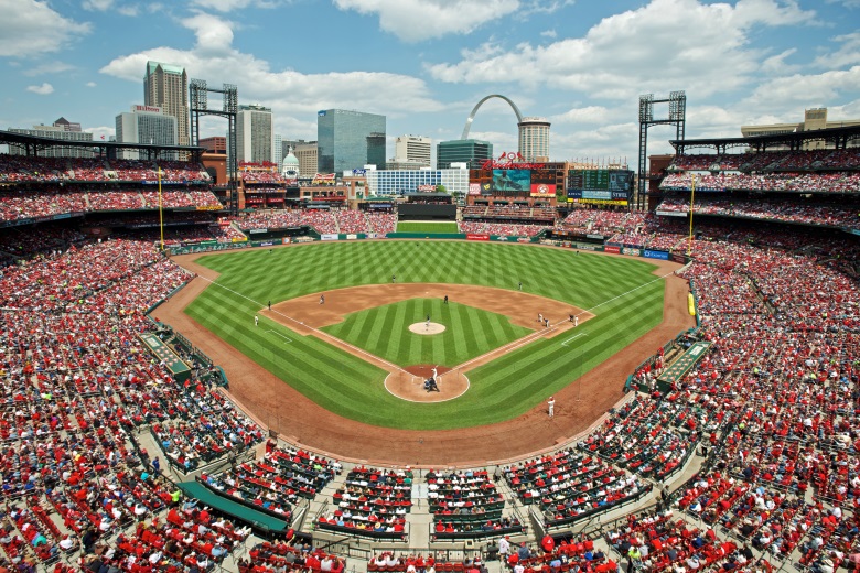 St. Louis Cardinals at Busch Stadium.