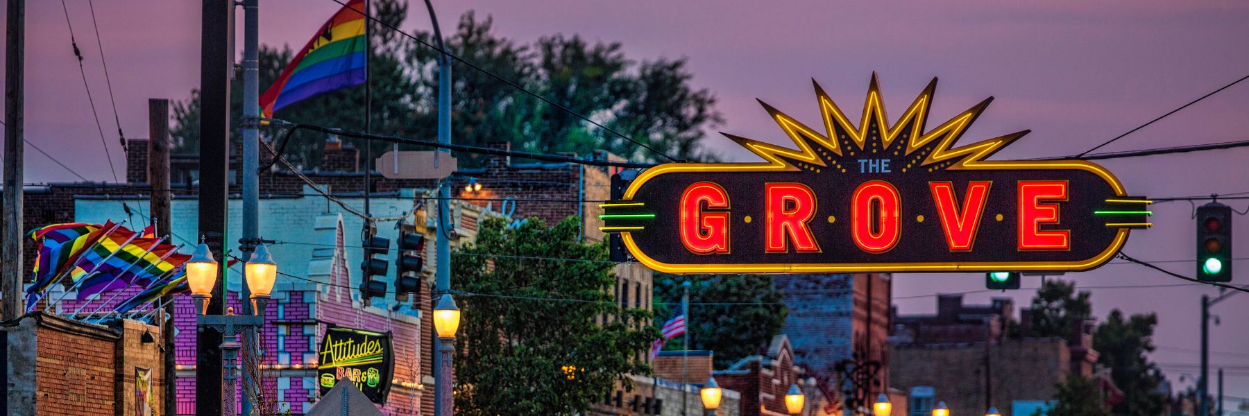 The Grove is a popular hangout for St. Louis' LGBTQIA-plus community.