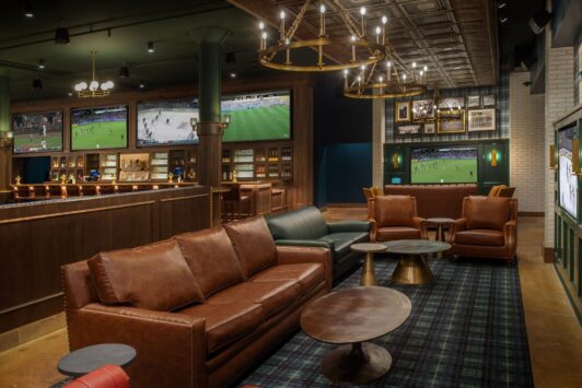 Part of St. Louis Union Station, The Pitch is one of the region's best soccer bars.