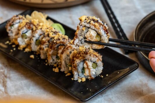 The Ritz-Carlton St Louis offers an exclusive omakase experience with makis.