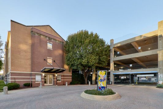 The exterior of The West End Hotel.