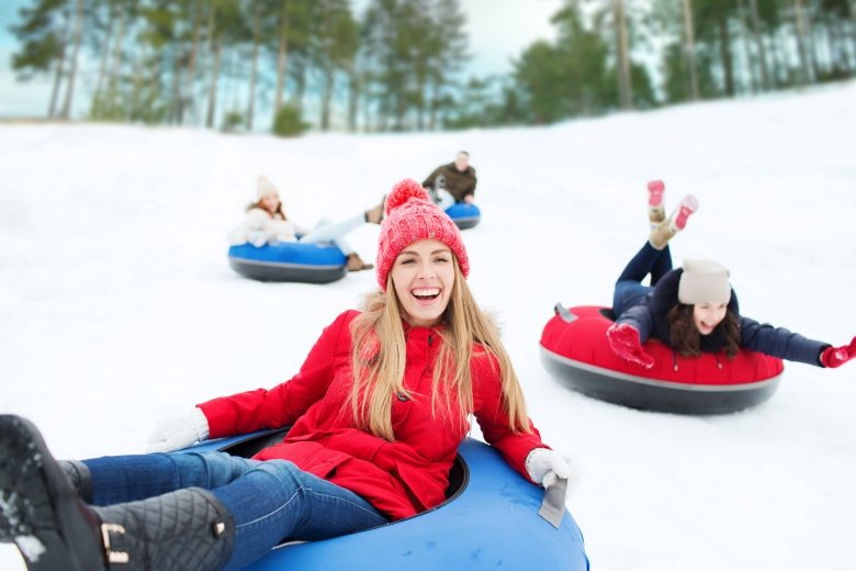 At Hidden Valley, adventure-seeks can ski, snowboard and snow-tube.