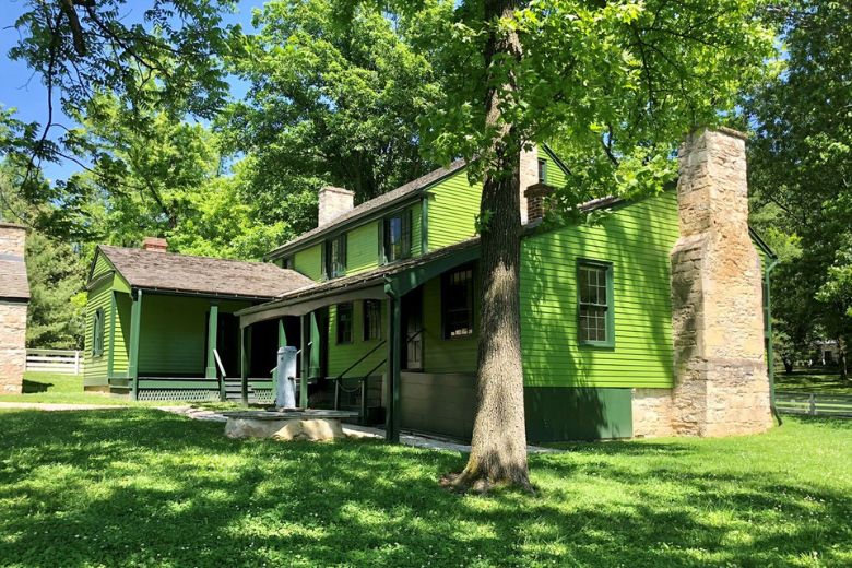 At the Ulysses S. Grant National Historic Site, you can take a guided tour of White Haven.