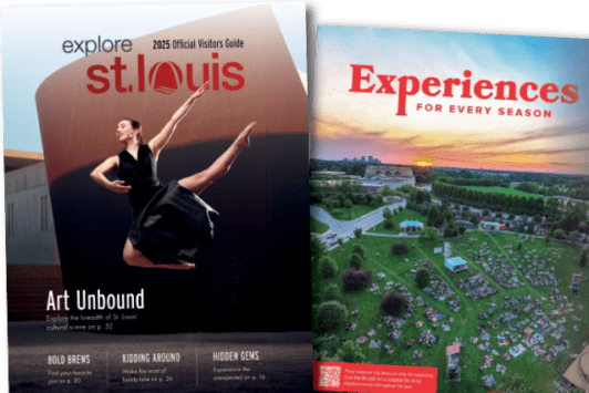 2024 Official St. Louis Visitors Guide Cover.